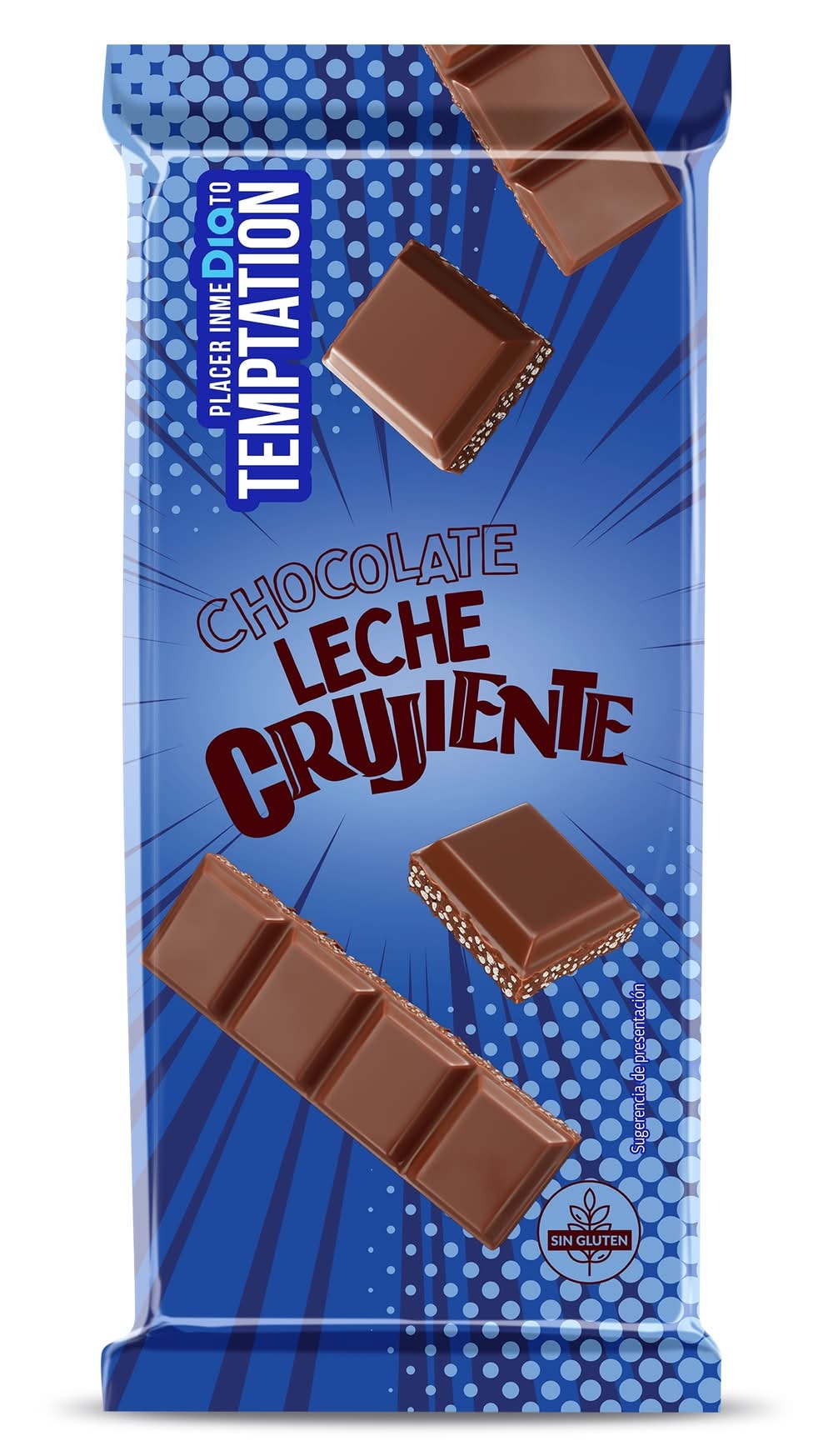 Chocolate Con Leche Crujiente Temptation De Dia 75 G