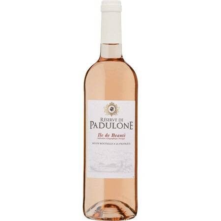 Vin Rosé Sud de la France IGP Île de Beauté RESERVE DE PADULONE - la bouteille de 75cL