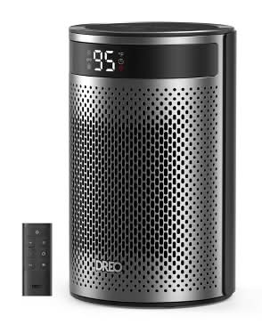 Dreo Atom 416 Portable Ceramic Space Heater 1500w, Silver