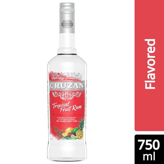 Cruzan Tropical Fruit Rum (750ml bottle)