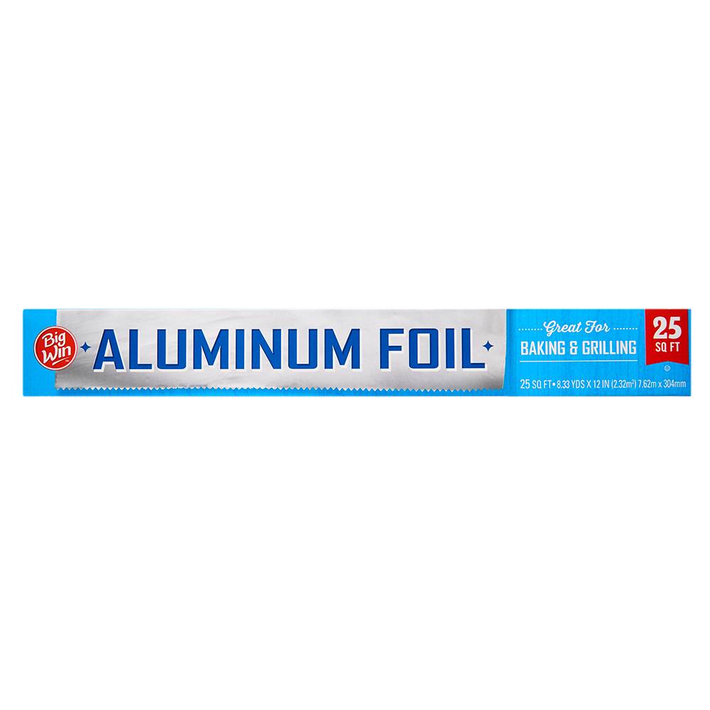 Big Win Aluminum Foil, 25 Ft