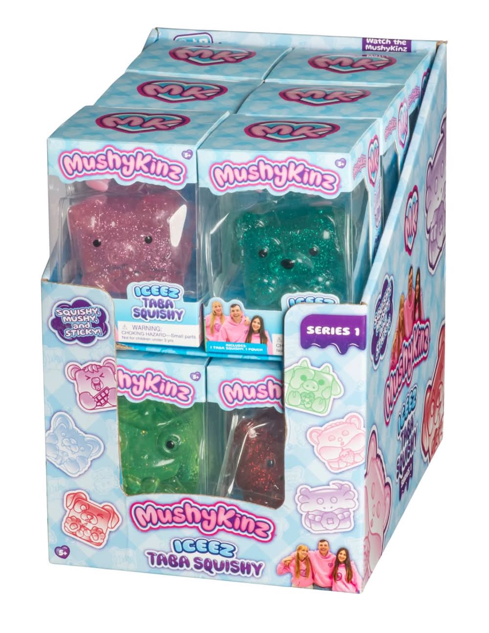 Mushykinz Ice Cube Squishy Toys