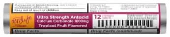 24/7 Life Ultra Strength Antacid Tropical Fruit 12ct