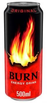 Burn Original Bebida Energética lata 50 cl.