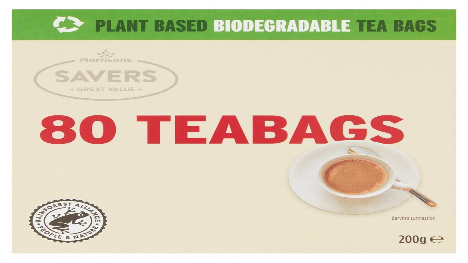 Morrisons Savers Teabags (200 g)