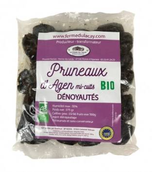 Ferme du Lacay - Pruneaux d'agen mi-cuits dénoyautés (375g)