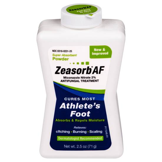 Zeasorb Af Athlete's Foot Antifungal Treatment