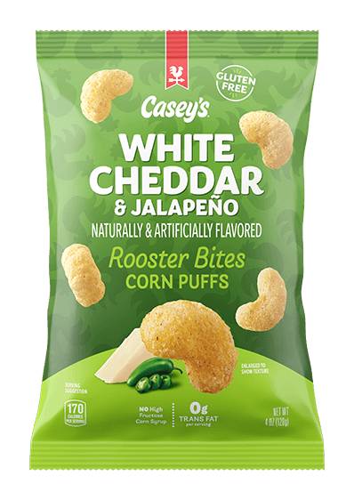 Casey’s White Cheddar & Jalapeno Rooster Bites 4oz