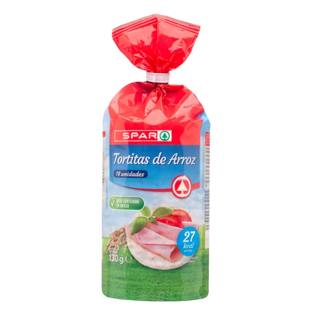 Tortitas Spar De Arroz Con Sal 130Gr