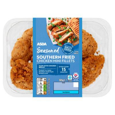 ASDA Seasoned Southern Fried Chicken Mini Fillets