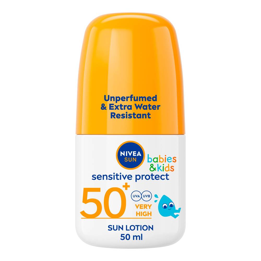 Nivea Sun Kids Protect & Sensitive Sun Cream Roll On SPF50+ 50ml
