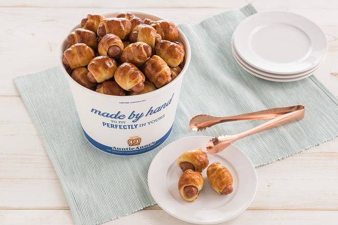 Mini Pretzel Dogs Bucket