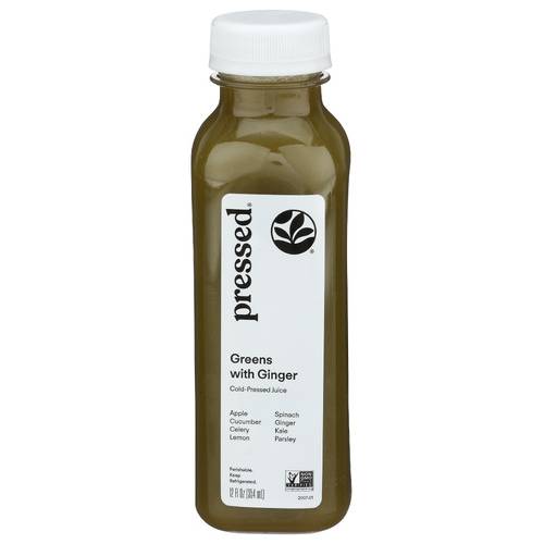 Pressed Juicery Cold Pressed Greens with Ginger Juice