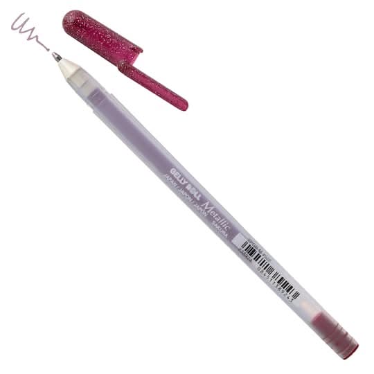 Gelly Roll Metallic Gel Pen, Burgundy