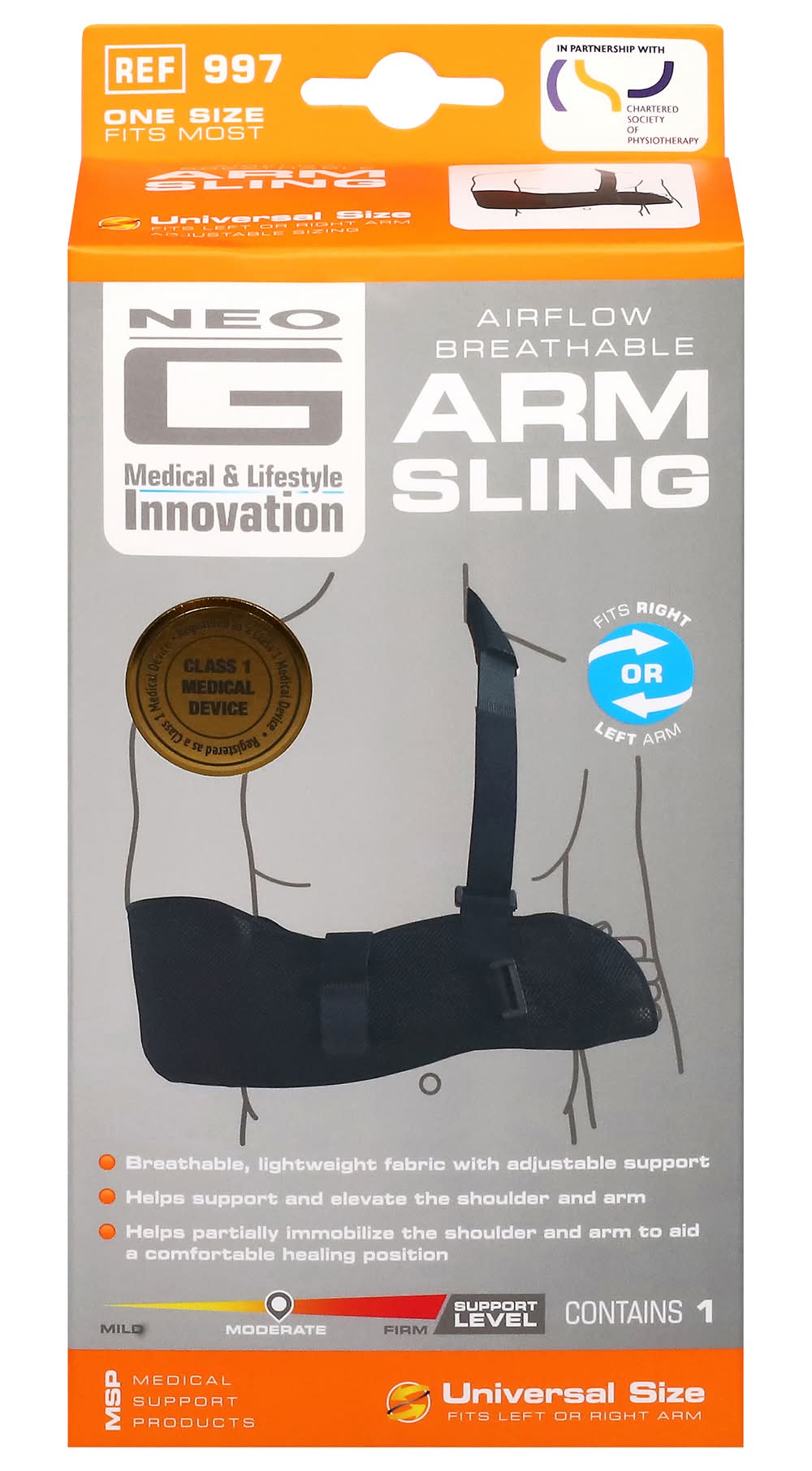 Neo G Airflow Breathable Arm Sling