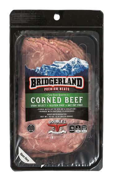 BRIDGERLAND Premium Meats Double Corned Beef (32 oz)