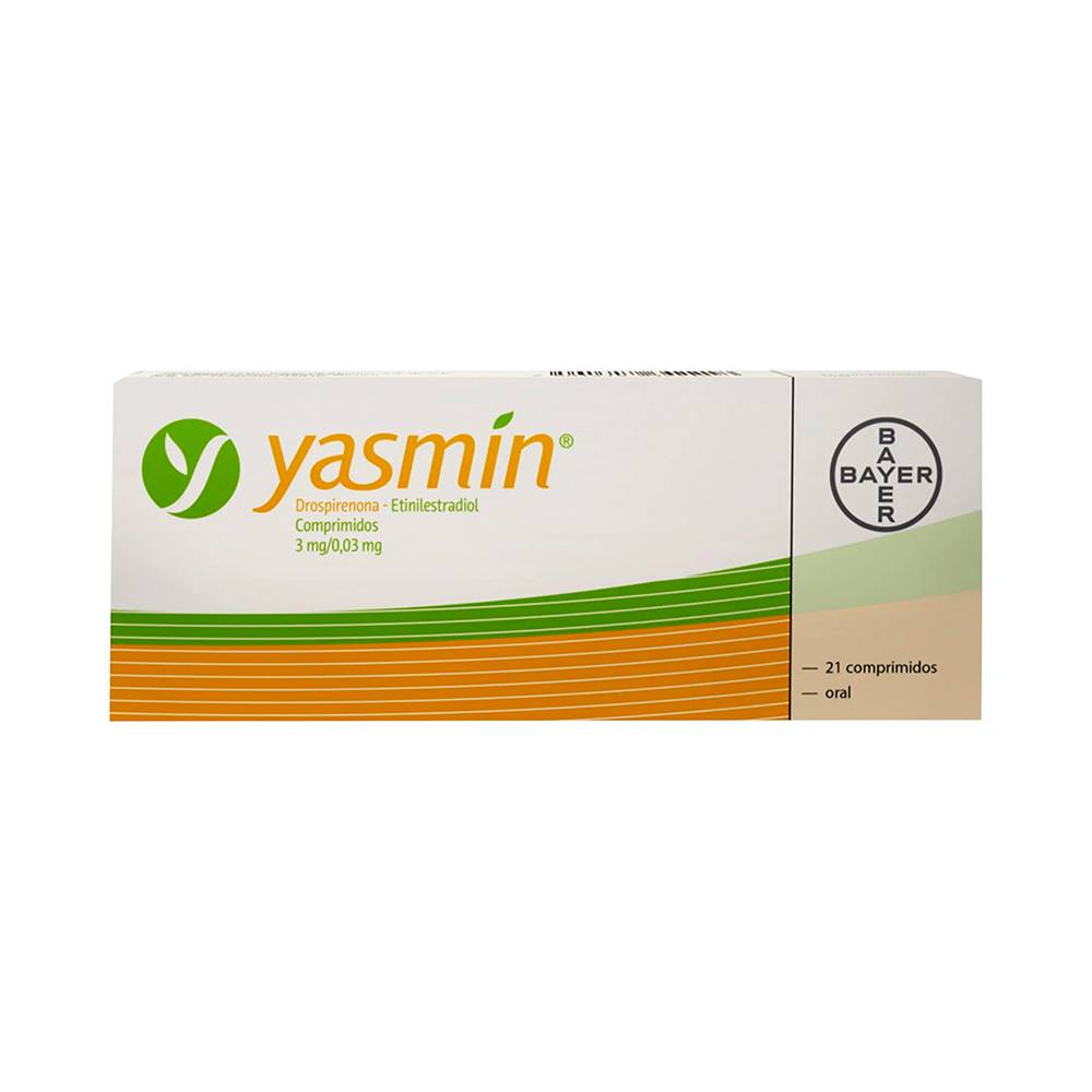 Bayer yasmin comprimidos 3 mg / 0.03 mg (21 un)