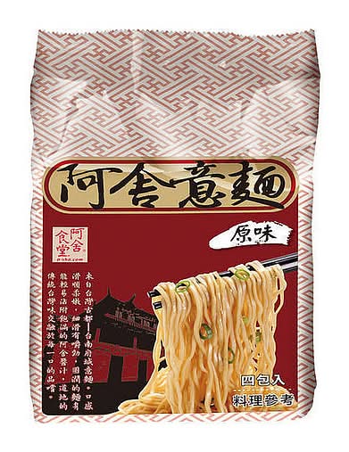 阿舍食堂-阿舍意麵(原味)95gx4入