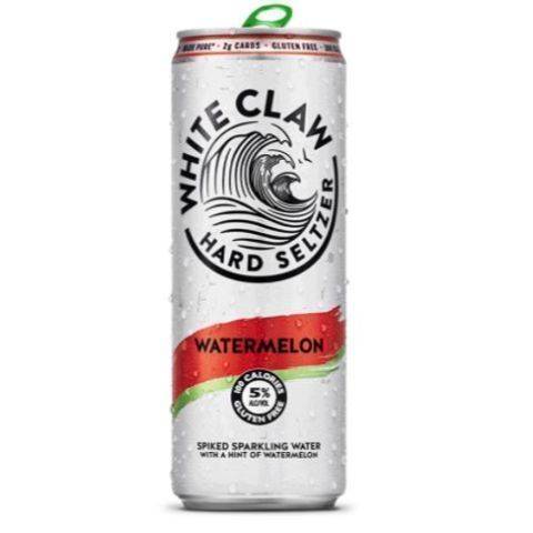 White Claw Hard Seltzer Watermelon 24oz Can