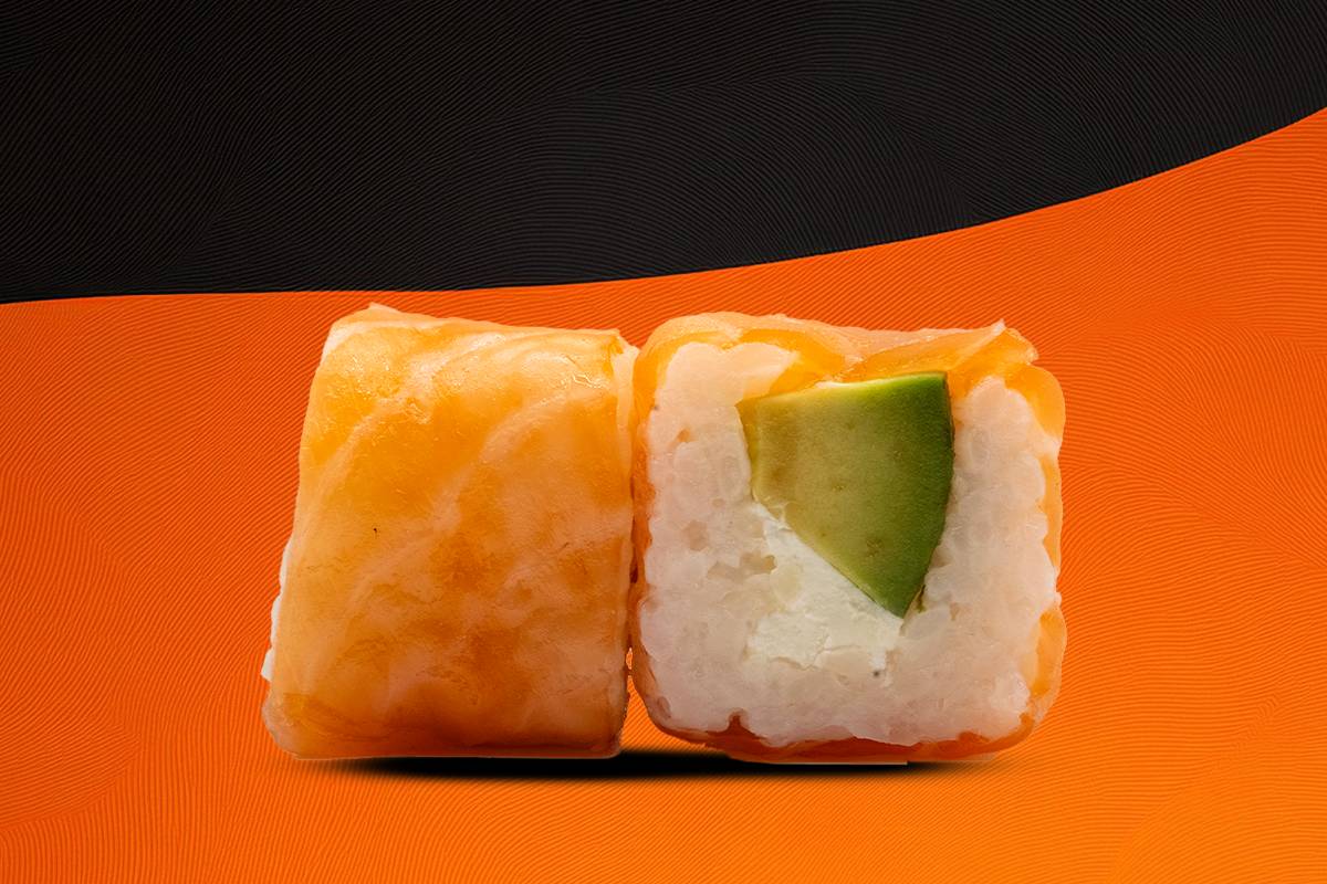 Salmon Roll Avocat Cheese - 6 pièces