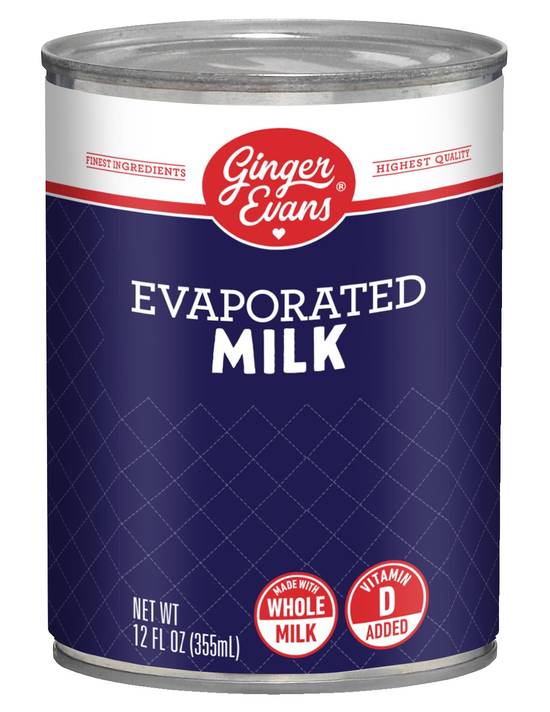 Ginger Evans Evaporated Milk (12 fl oz)