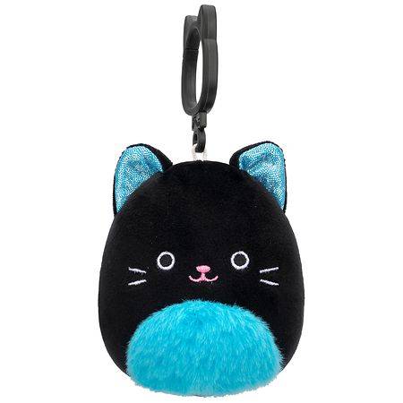 Squishmallows Cat with Fuzzy Belly Clip On Plush 3.5 Inches - 1.0 EA