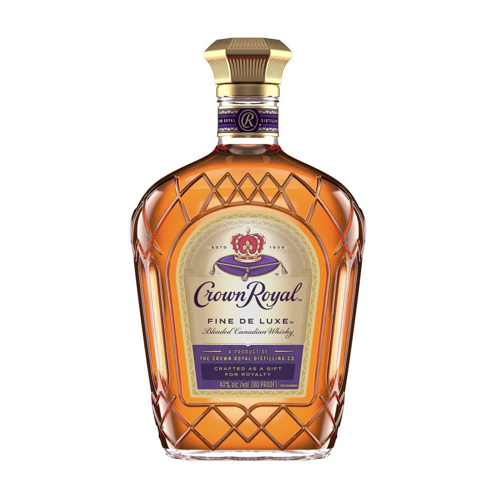 Crown Royal Blended Canadian Whisky (750 ml)