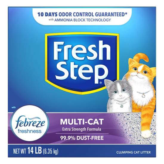 Fresh Step Multi-Cat Clumping Cat Litter
