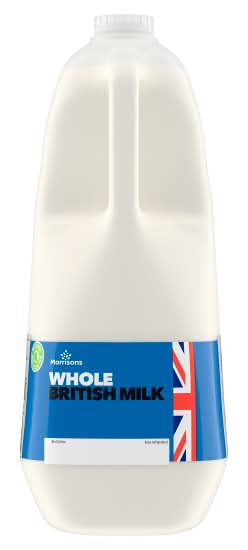 Morrisons British Whole Milk (2.27L)