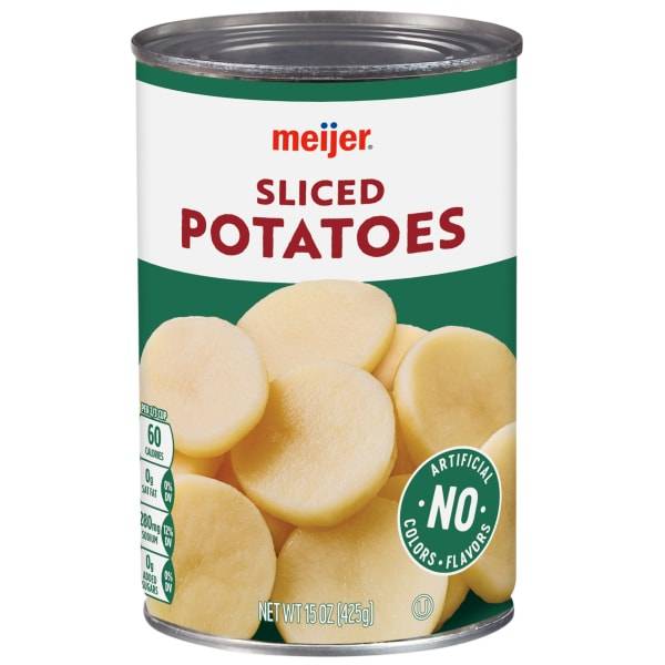 Meijer Canned Sliced Potatoes