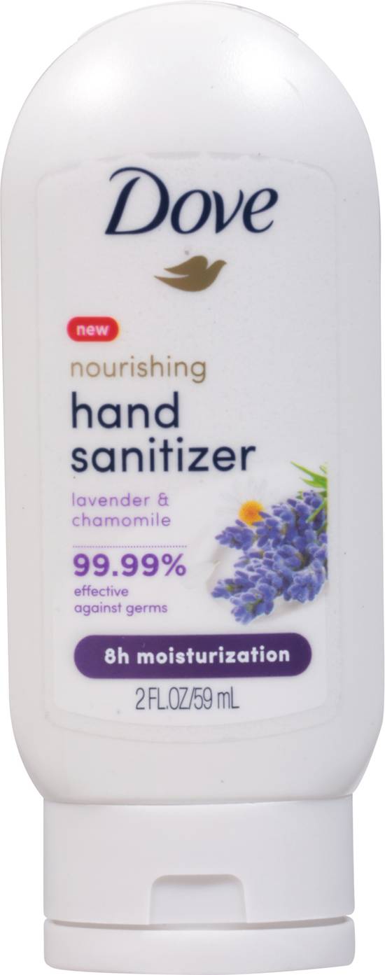 Dove Lavender & Chamomile Hand Sanitizer (2 fl oz)