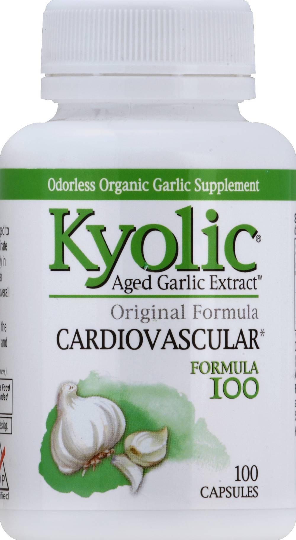 Kyolic Cardiovascular Formula Supplement Capsules (100 ct)
