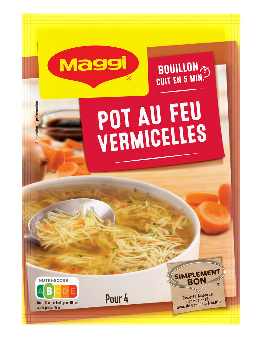 Maggi - Soupe pot au feu aux vermicelles (57g)