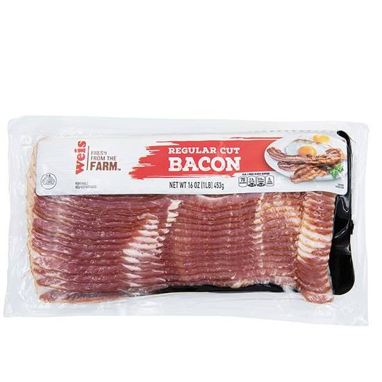 Weis Fresh Form the Farm Regular Cut Quality Bacon