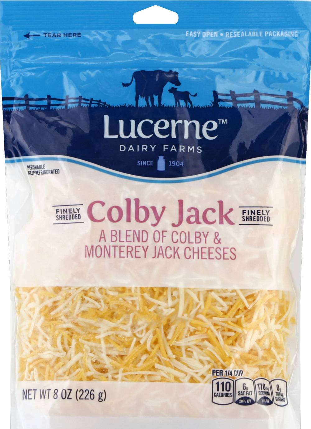 Lucerne Colby Jack Cheese (8 oz)