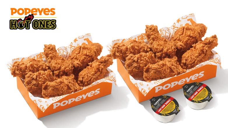 12pc Darin' Dab Ghost Wings