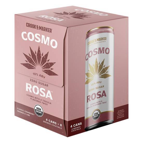 Crook and Marker Cosmo Rosa (4x 11.5oz cans)