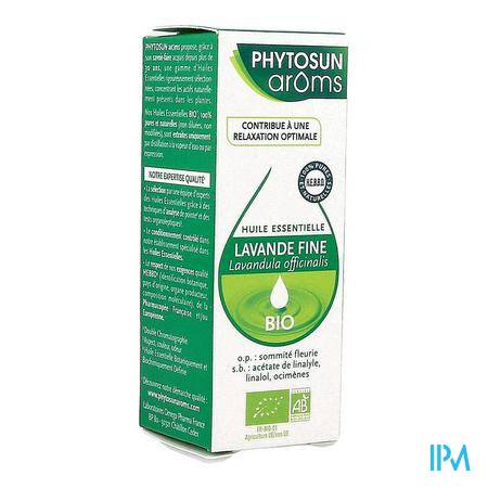 Phytosun Aroms Huile Essentielle Lavande Fine Bio 10ml Huile essentielle - Aromathérapie
