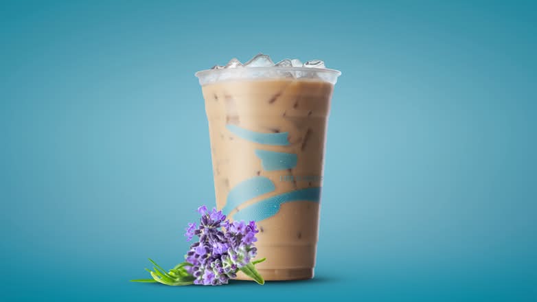 Iced Honey Lavender Latte