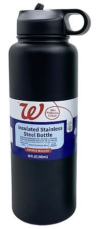 Walgreens Double Wall Stainless Steel Bottle 40 fl oz