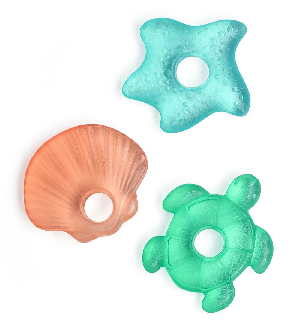 itzy ritzy Cutie Coolers Teether Set, Assorted (3 ct)