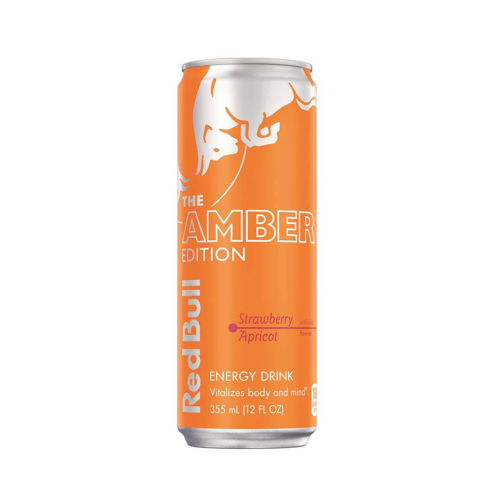 Red Bull the Summer Edition Energy Drink (8.4 fl oz) (strawberry-apricot)