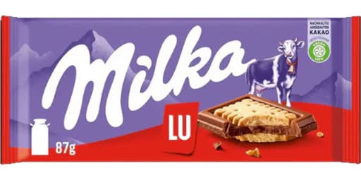 Milka Lu Chocolate Biscuit 87g