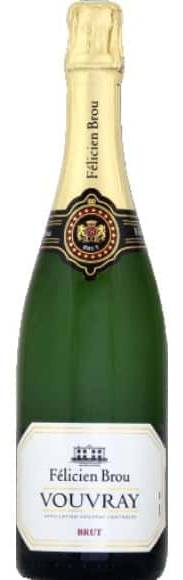 Félicien Brou - Vin blanc vouvray aop brut (750ml)