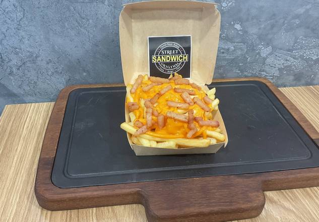 Frites  Lardon Cheddar