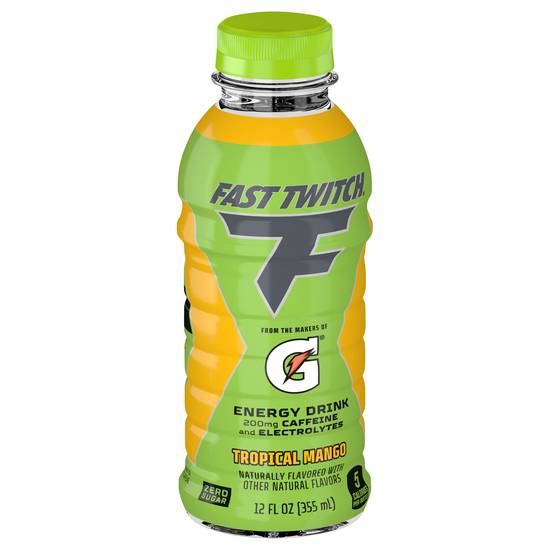 Fast Twitch Energy Drink (12 fl oz) (tropical mango)