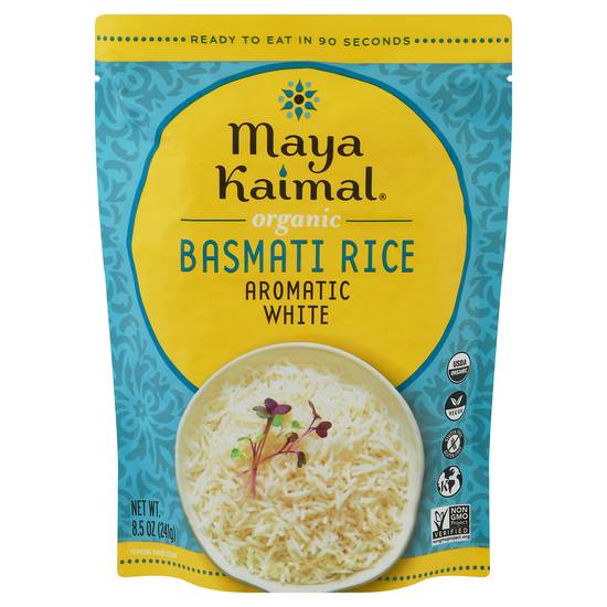 Maya Kaimal Organic Aromatic White Basmati Rice
