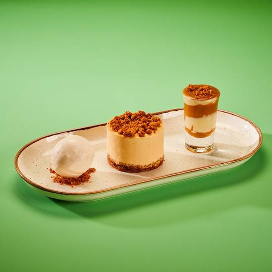 Lotus Biscoff & White Chocolate Cheesecake