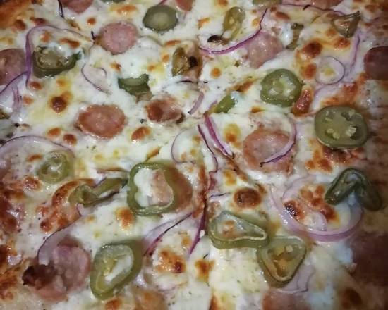 Pizza de Chorizo Argentino