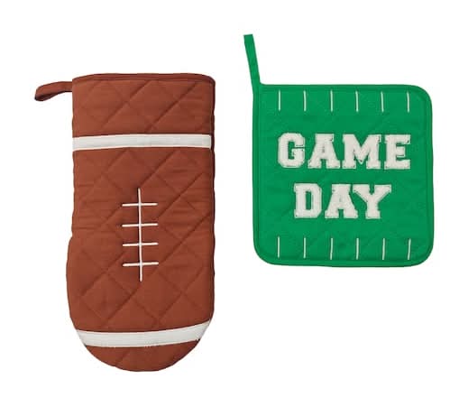 Celebrate It Football Oven Mitt Set (2 ct)
